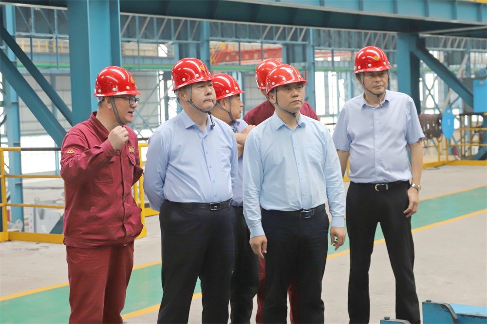 深挖潛力 明晰方向 | 集團(tuán)董事局總裁龔盛一行來(lái)淮鋼調(diào)研指導(dǎo)