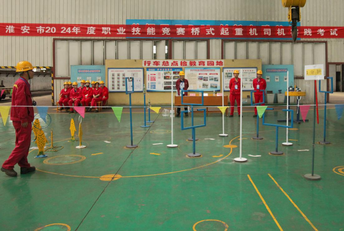 技能展風采 比拼正當時 淮鋼第二十一屆職工崗位技能競賽火熱開賽